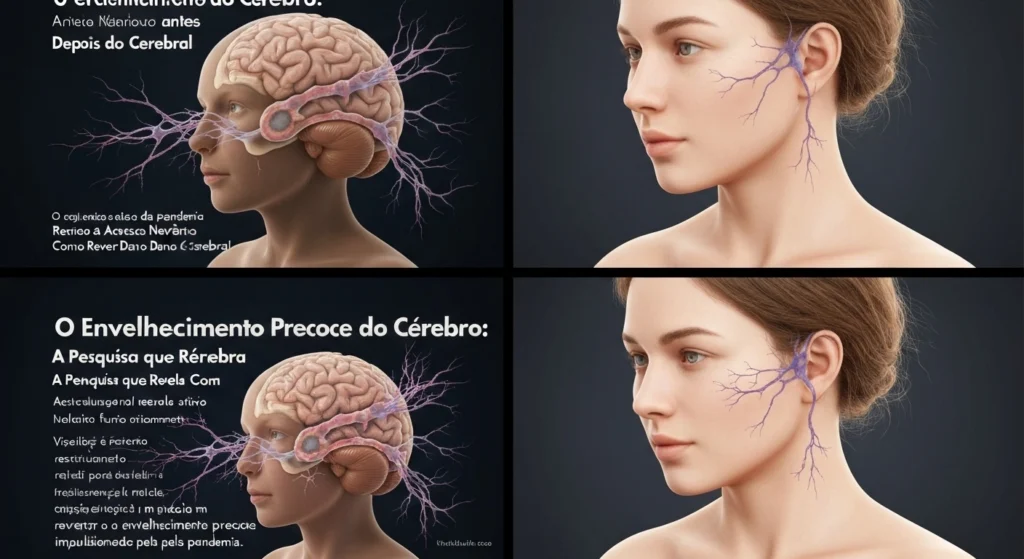 O Envelhecimento Precoce do Cérebro: A Pesquisa que Revela Como a Pandemia Acelerou Nossos Neurônios e Como Reverter o Dano