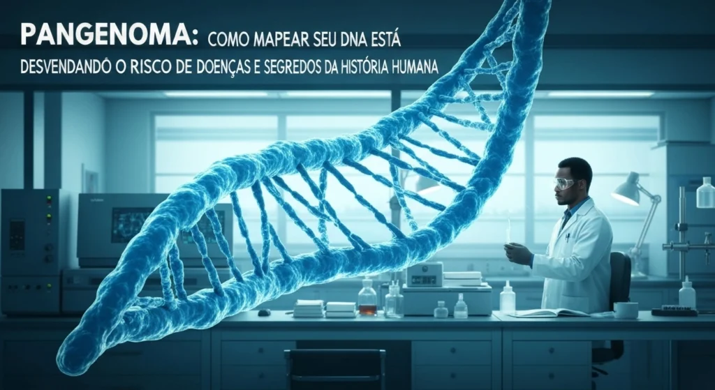 Pangenoma: Como Mapear seu DNA está Desvendando o Risco de Doenças e Segredos da História Humana